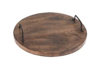 TÁBUA REDONDA EM MADEIRA#